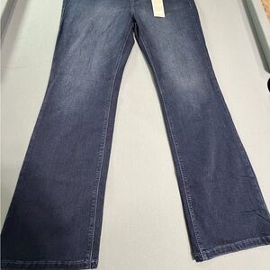 Laurie Felt Dark Blue Flare Jeans